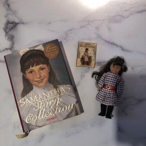 American Girl Samantha Book and Mini Doll Set